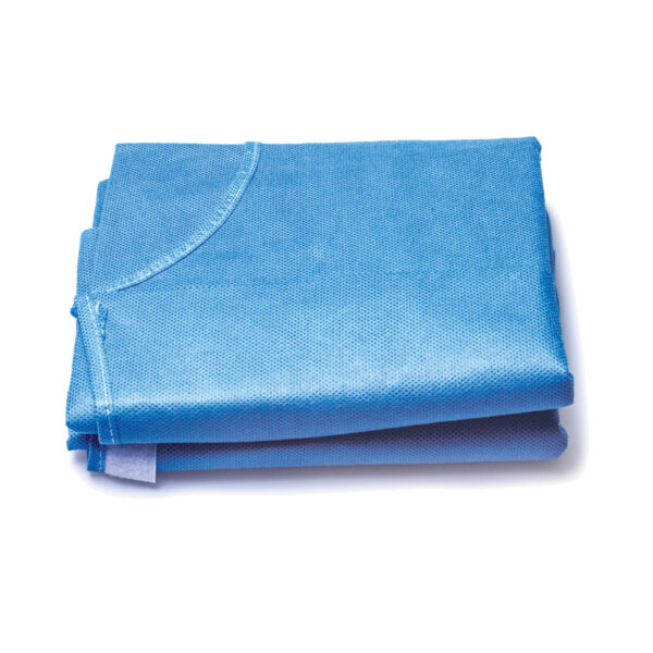 PA001 Surgeon Gown 60gsm AAMI Level 2 (125 x 155cm)