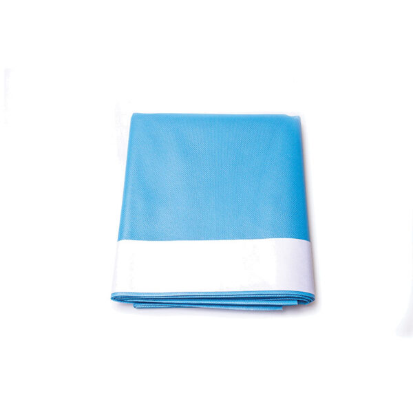 SD017 3/4 Patient Drape with Adhesive (100 x 150cm) & U-shape (12 x 11cm)